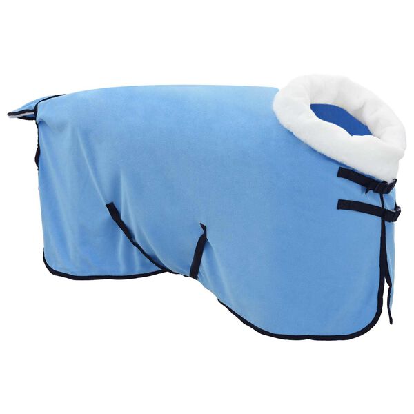 vidaXL Cobertor de Cavalo Aqua Completo 115 cm Fleece polar