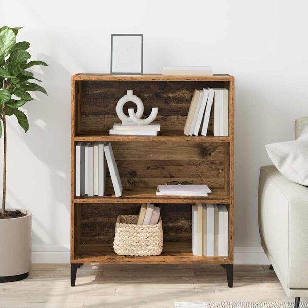 vidaXL Buffet Madeira antiga 69,5 x 32,5 x 90 cm Madeira processada