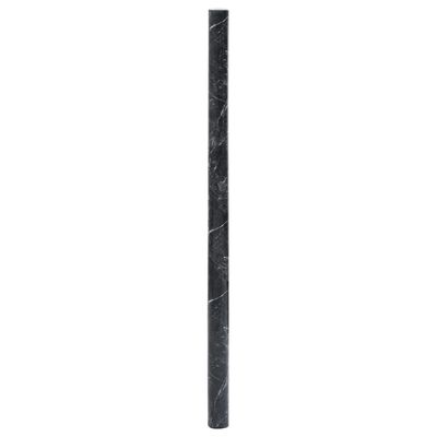 vidaXL Autocolante para móveis preto mármore 90x500 cm PVC