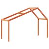 vidaXL Telhado cama infantil 203x95,5x142 cm pinho maci&ccedil;o castanho mel