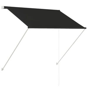 vidaXL Toldo retr&aacute;til 150x150 cm antracite