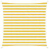 vidaXL Vela de Sombra Amarelo e Branco 2 x 2 m HDPE