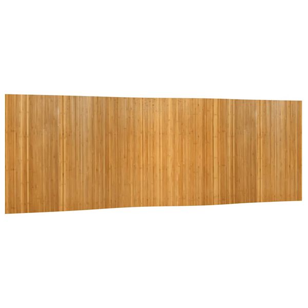 vidaXL Divis&oacute;ria largura 600 cm altura 165 cm bambu cor natural