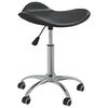 vidaXL Banco de sal&atilde;o/spa couro artificial preto