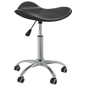vidaXL Banco de sal&atilde;o/spa couro artificial preto
