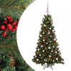 vidaXL &Aacute;rvore de Natal artificial com bolas 150 cm 150 LED