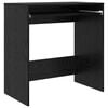 vidaXL Mesa Carvalho Preto Derivados de Madeira 77,5 x 43 x 79 cm