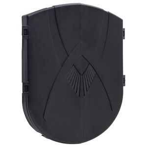 vidaXL Alvo de dardos el&eacute;trico com dardos polipropileno preto