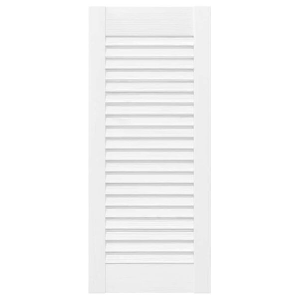 vidaXL Porta de arm&aacute;rio com design de persiana 69x29,5 cm branco