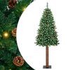 vidaXL &Aacute;rvore de Natal Slim Verde 180 cm