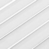 vidaXL Portas de batente design de persiana 1-Par 100x100 cm branco