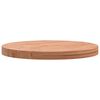 vidaXL Tampo de mesa redondo &Oslash;50x4 cm madeira de faia maci&ccedil;a