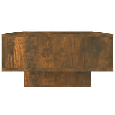 vidaXL Mesa de centro 105x55x32cm derivados de madeira carvalho fumado