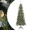vidaXL &Aacute;rvore de Natal Artificial Verde 240 cm PVC, Pl&aacute;stico e A&ccedil;o