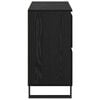 vidaXL Buffet 2 pcs Carvalho Preto 60 x 35 x 70 cm
