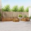 vidaXL Conjunto de Sof&aacute;s para Exterior 7 pcs Natural