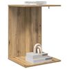 vidaXL Mesa Lateral Carvalho Artesanal 45 x 40 x 62,5 cm