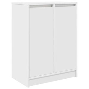 vidaXL Sapateira 57x34x76 cm derivados de madeira branco
