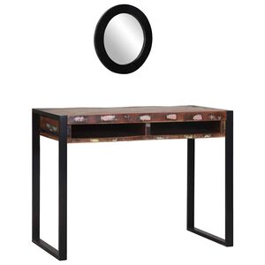 vidaXL Mesa de vestir Multicolor 100 x 50 x 75 cm