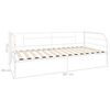 vidaXL Estrutura sof&aacute;-cama 90x200 cm metal branco
