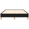 vidaXL Estrutura de cama sem colch&atilde;o 120x200 cm tecido preto