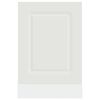 vidaXL Painel m&aacute;quina lavar lou&ccedil;a Kalmar 45x1,5x67 cm branco