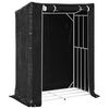 vidaXL Rack de lenha com tampa de chuva 150x80x200 cm aço galvanizado