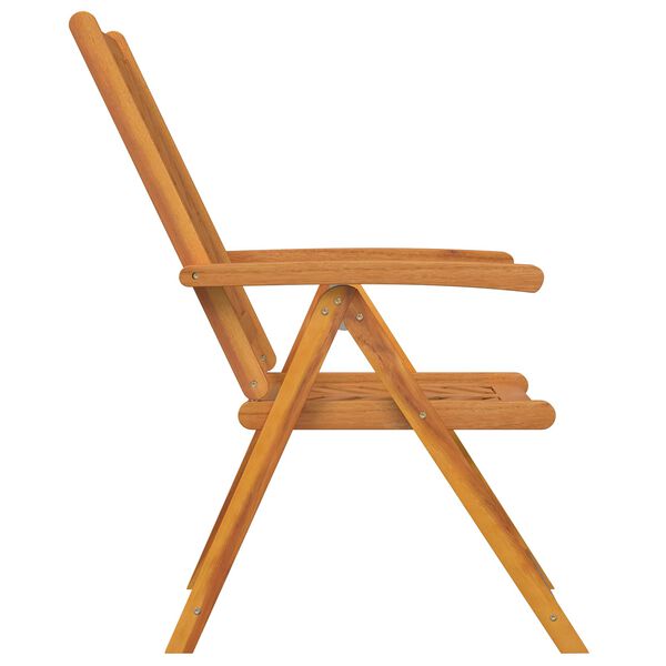 vidaXL Cadeira de Jardim 4 pcs Castanho 57 x 72 x 109 cm