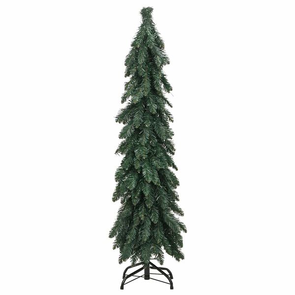 vidaXL &Aacute;rvore de Natal artificial pr&eacute;-iluminada + 60 luzes LED 120 cm