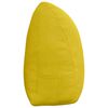 vidaXL Travesseiro para Costas Amarelo 160 x 24 x 50 cm Veludo