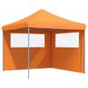 vidaXL Tenda de Festa Laranja 292 x 292 x 315 cm Tecido Oxford
