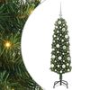 vidaXL &Aacute;rvore de Natal Artificial Verde 120 cm PVC e A&ccedil;o e Pl&aacute;stico
