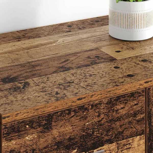 vidaXL Aparadores Corona 2 pcs Madeira Antiga 59 x 39 x 80 cm