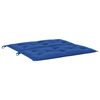 vidaXL Almofad&atilde;o p/ banco de jardim 100x(50+50)x7cm tecido oxford azul
