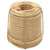 vidaXL Corda 100% sisal 14 mm 100 m