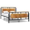 vidaXL Estrutura de cama 140x200 cm metal