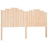vidaXL Cabeceira de cama 186x4x110 cm pinho maci&ccedil;o