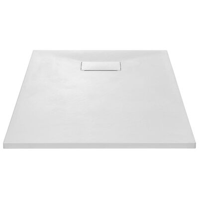 vidaXL Base de chuveiro SMC 120x70 cm branco