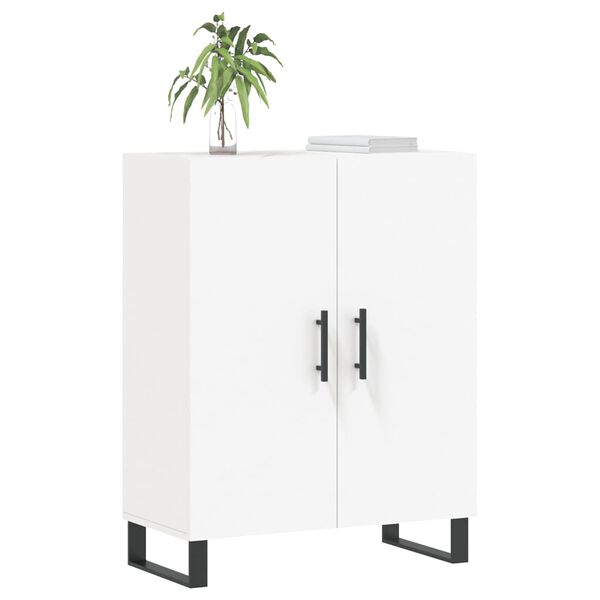 vidaXL Aparador 69,5x34x90 cm madeira processada branco