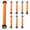 vidaXL Motores tubulares 8 pcs 10 Nm