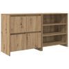 vidaXL Buffet 2 unid. Carvalho Artesanal 70 x 41 x 75 cm