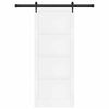 vidaXL Porta Deslizante ORKDAL Branco 93 x 232 cm