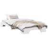 vidaXL Estrutura da Cama Branco 80 x 200 cm Madeira de Pinheiro S&oacute;lida