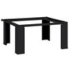 vidaXL Pedestal para M&aacute;quina de Lavar Preto 64 x 55 x 32,5 cm A&ccedil;o