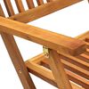 vidaXL 7 pcs conjunto jantar dobr&aacute;vel p/ jardim madeira ac&aacute;cia maci&ccedil;a