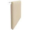 vidaXL Almofad&atilde;o de cabeceira Hanko 80 cm tecido creme
