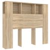 vidaXL Arm&aacute;rio de cabeceira 120x18,5x102,5 cm carvalho sonoma