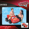 Intex Carro de brincar Cars 84x109x41 cm vermelho