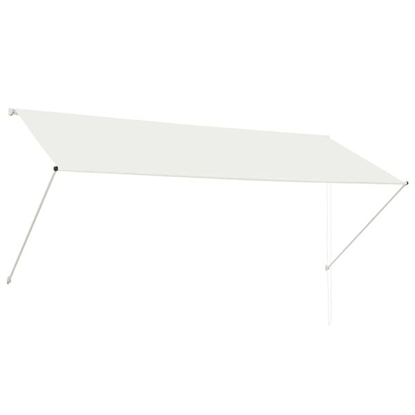 vidaXL Toldo retrátil 300x150 cm creme