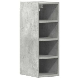 vidaXL Arm&aacute;rio suspenso &ldquo;Riga&rdquo; 20x29,5x60 cm cinza cimento